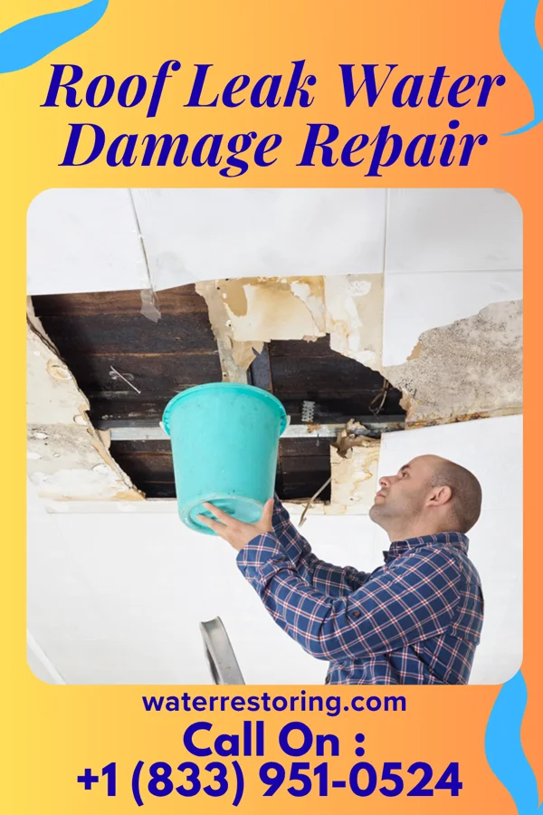 Roof Leak Water Damage Repair in Bluffton, IN